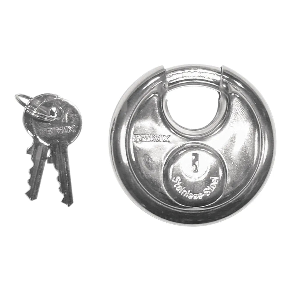 Stainless Round Padlock - 70mm