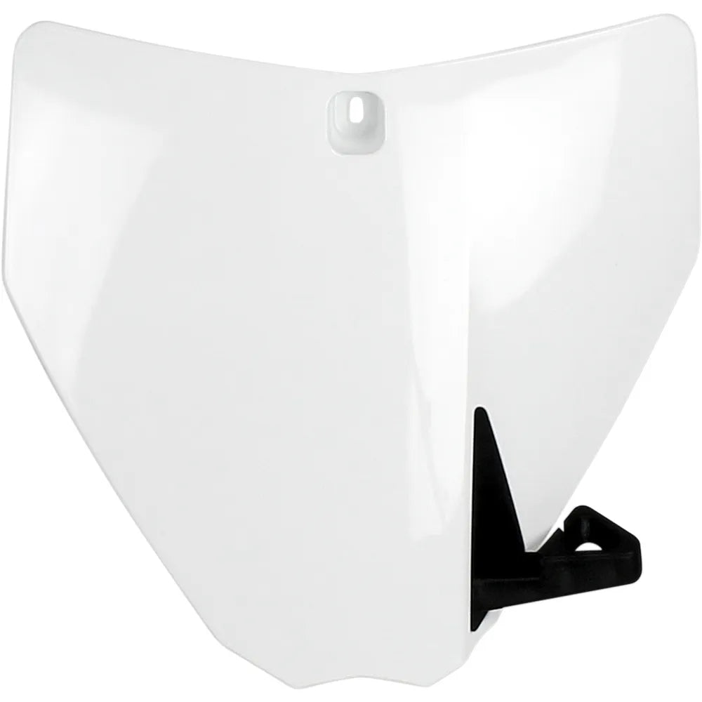 Front Number Plate - White - Husqvarna