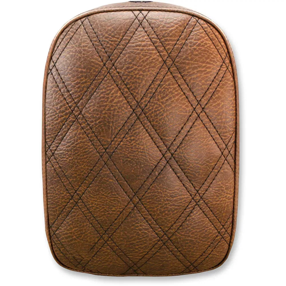 Lattice Stitched Pad - Brown - 7"
