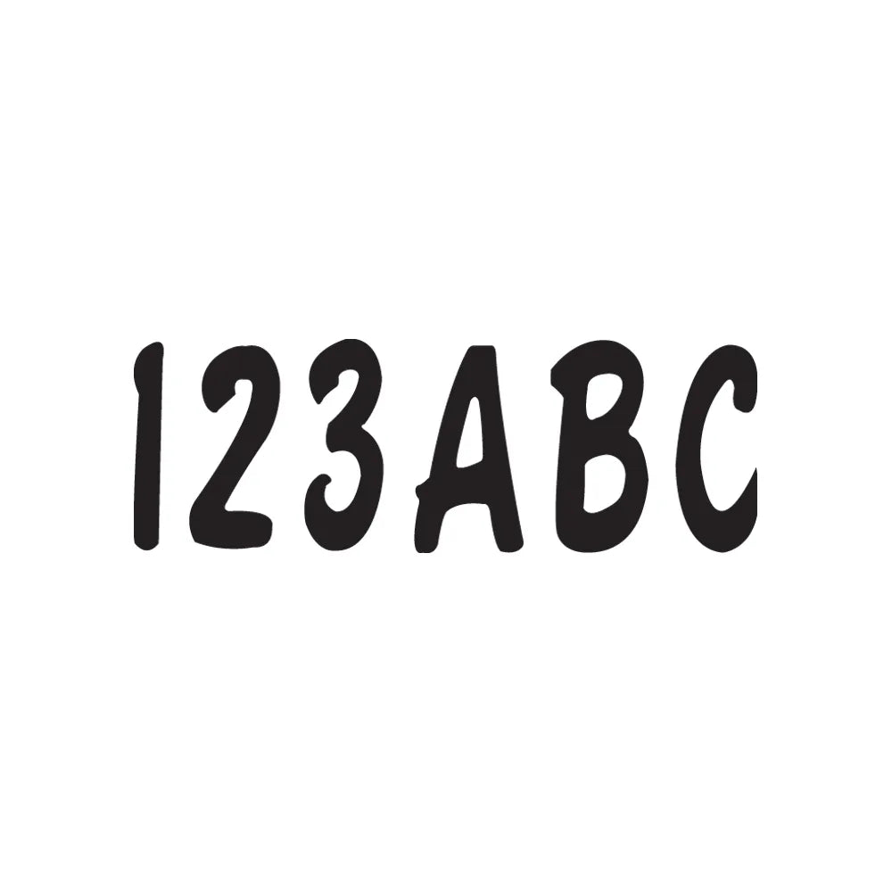 I.D. Sticker Kit - 200 Series - Black