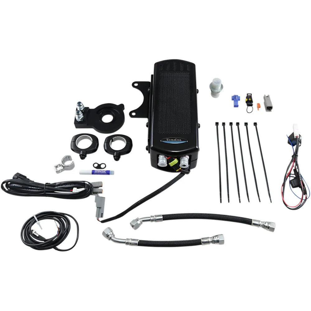 Oil Cooler Kit - Gloss Black - Side Mount - Sportster04029477