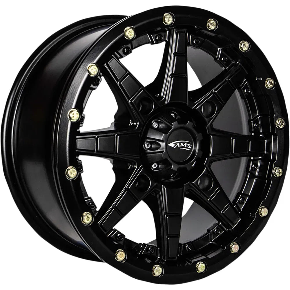 Roll'n 106 Wheel - Front/Rear - Black - 14x7 - 4/137 - 5+2