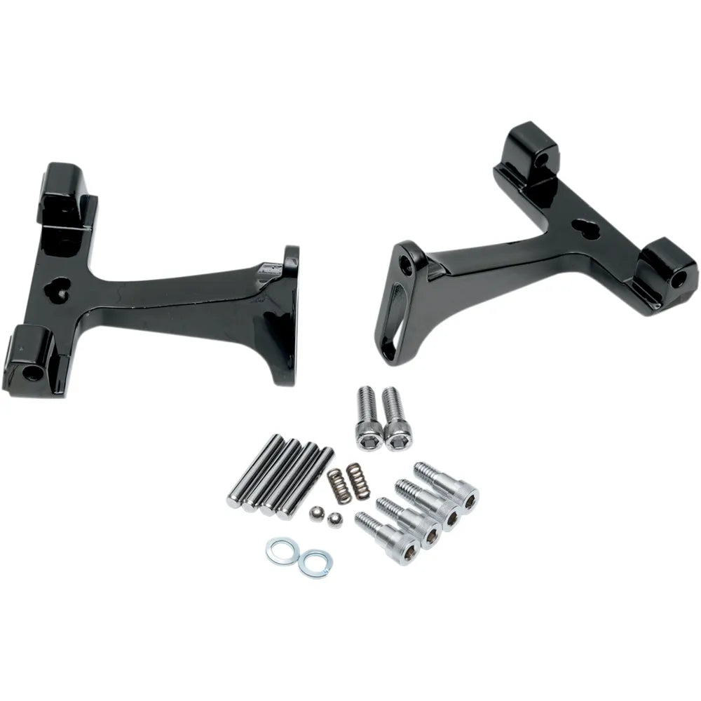 Passenger Footboard Mount - Black