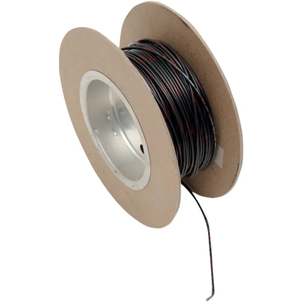 100' Wire Spool - 18 Gauge - Black/Red