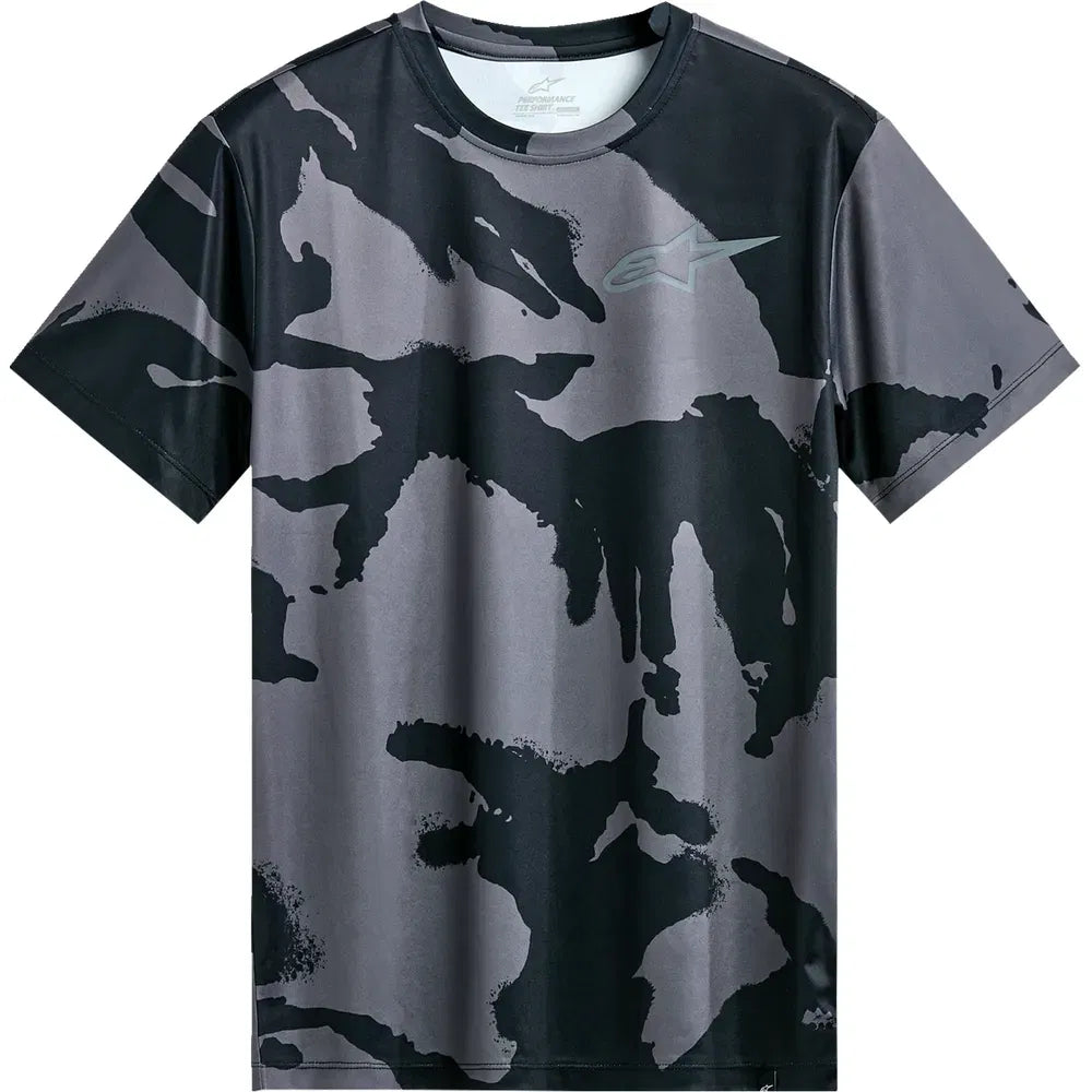 Camiseta de rendimiento de camuflaje