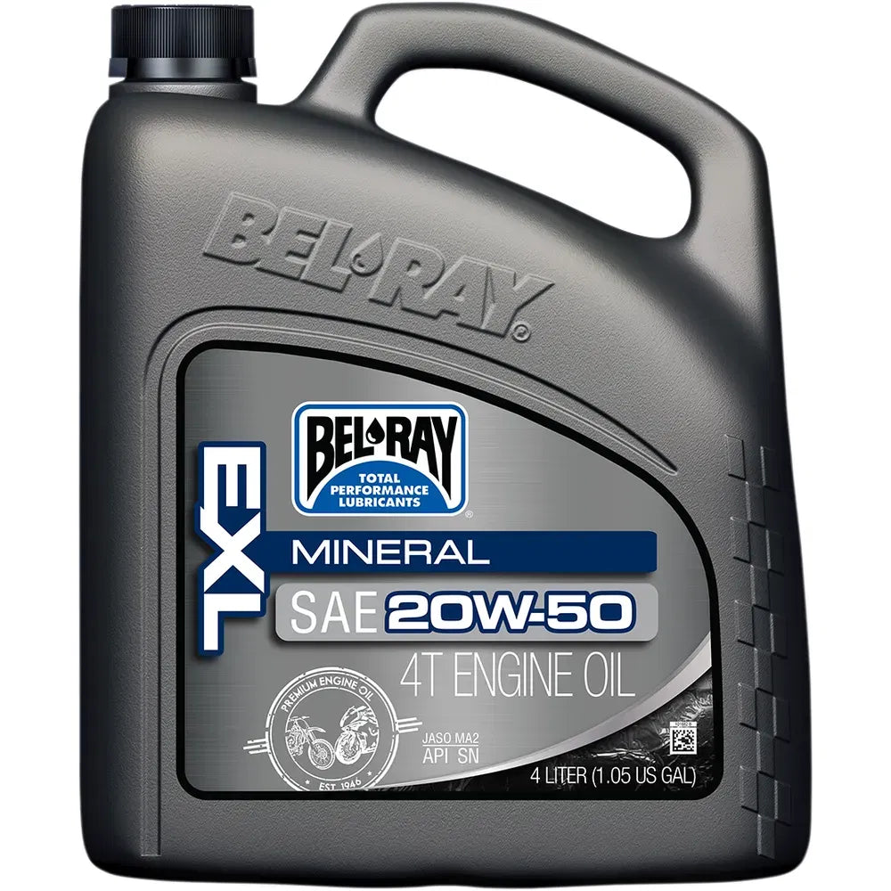 EXL 4T Mineral Oil - 20W-50 - 4 L
