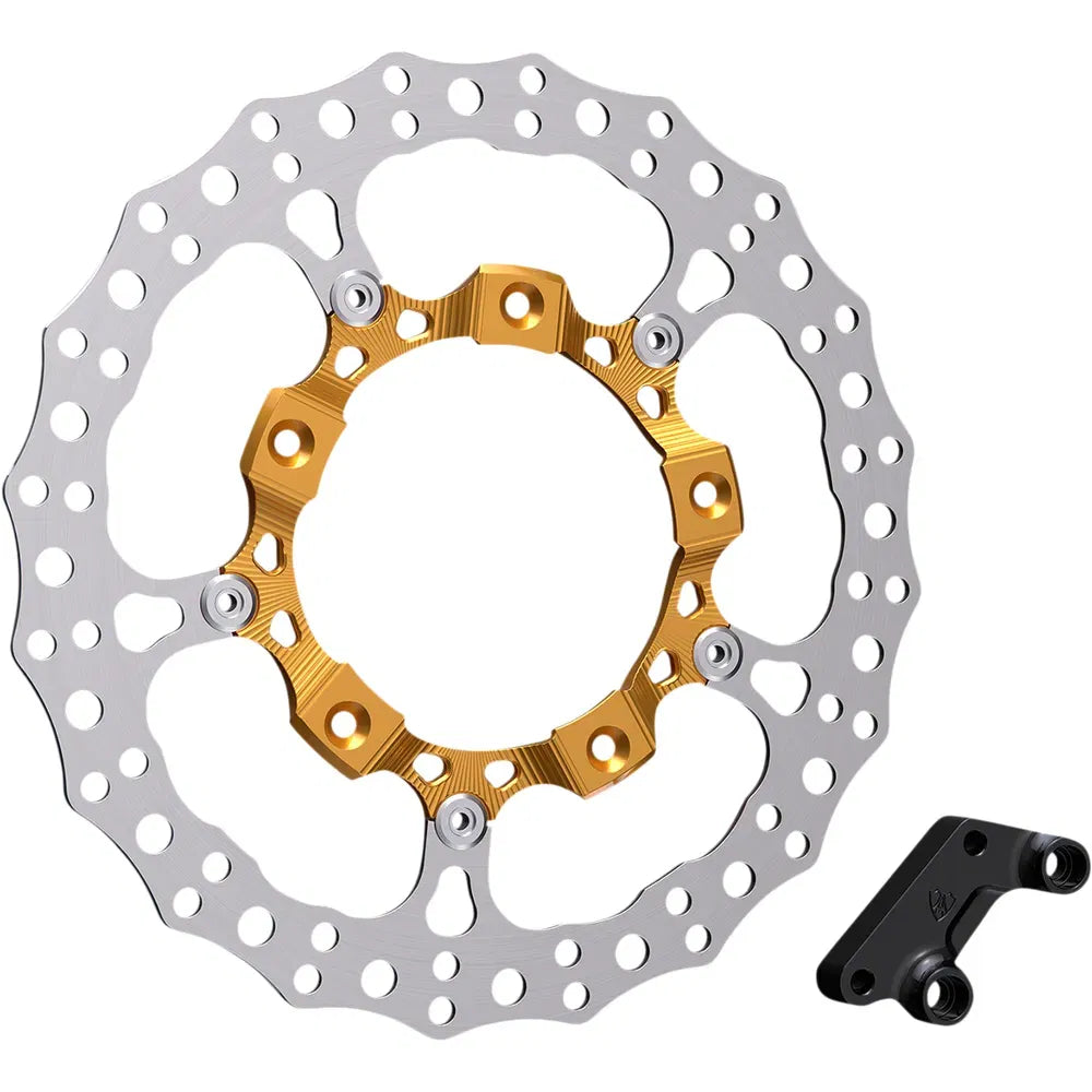 Rotor 14" - Front Left - Gold