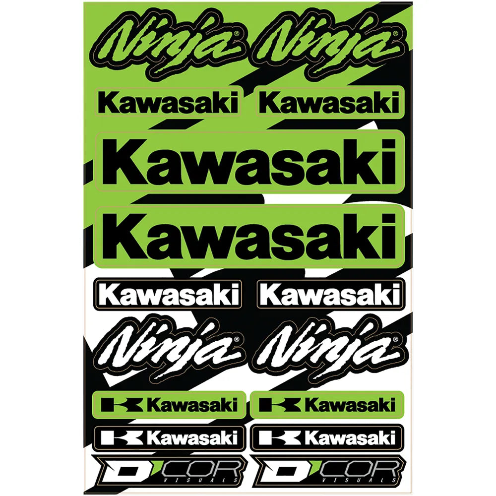 Decal Sheet - Kawasaki Street