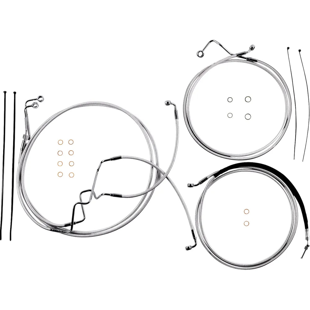 Kit de instalación de manillar de diseñador Sterling Chromite II® - Kit de instalación de manillar de diseñador Sterling Chromite II® - 10" - FLTR '17-'20