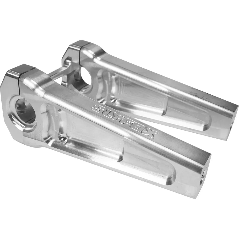 Risers - Straight - 6" - 1" Handlebars - Raw