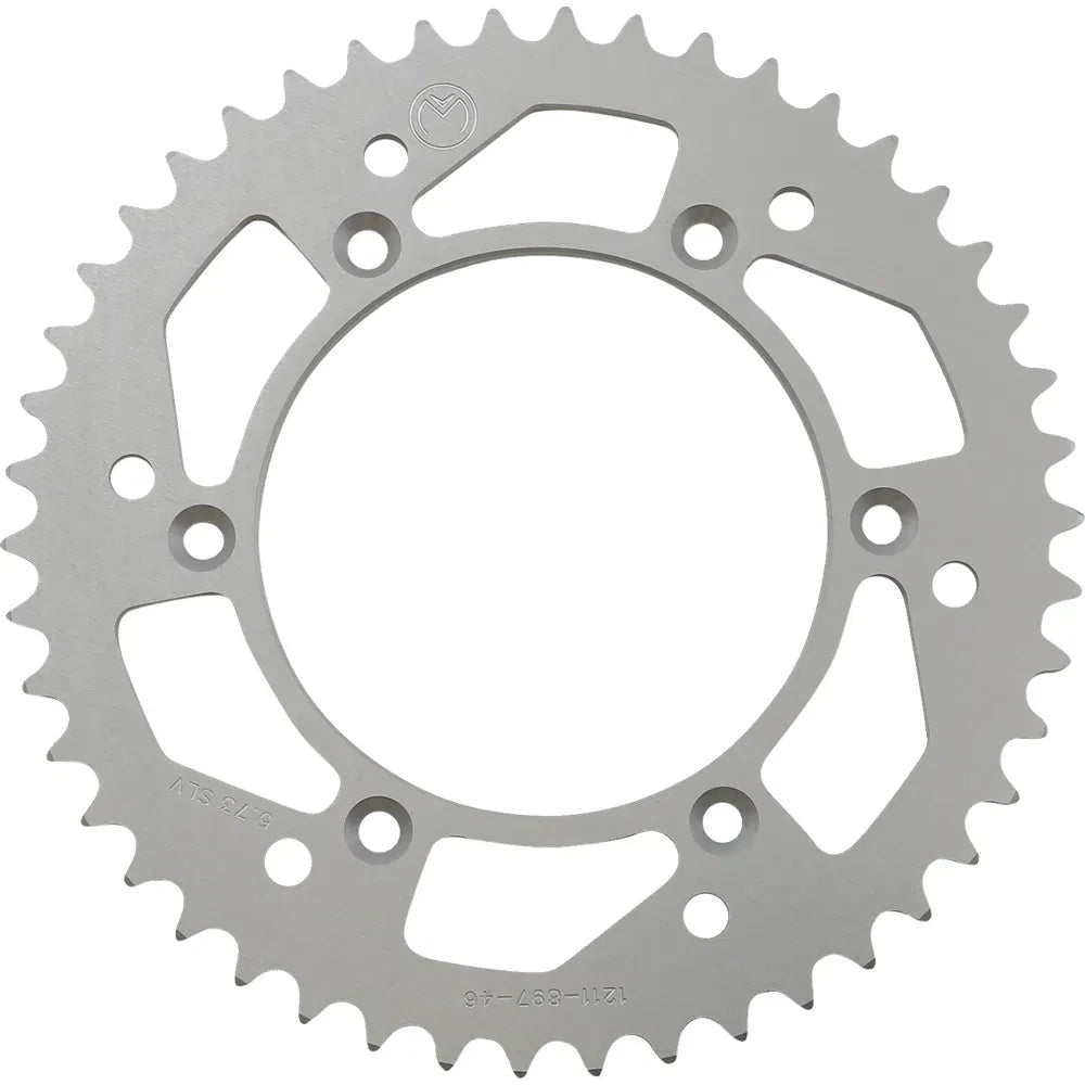 Piñón trasero de aluminio - Piñón trasero - Aluminio - 46 dientes - Plata - Husaberg/Husqvarna/KTM