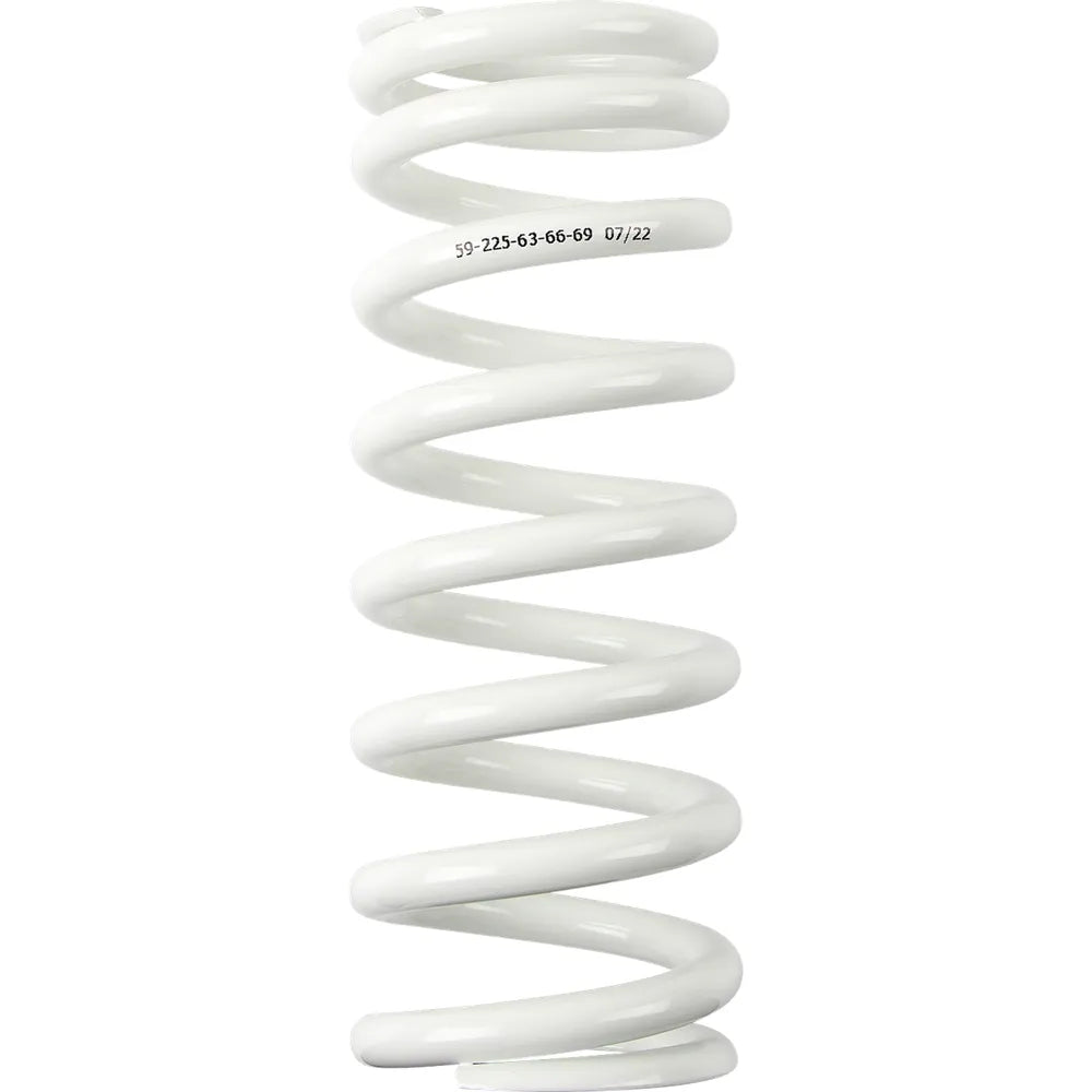 Resorte de choque - Resorte de choque - 59 mm OD - 63/66/69 n/mm - Blanco