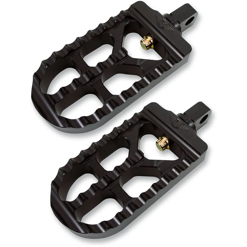 Serrated Footpeg - Long - Black