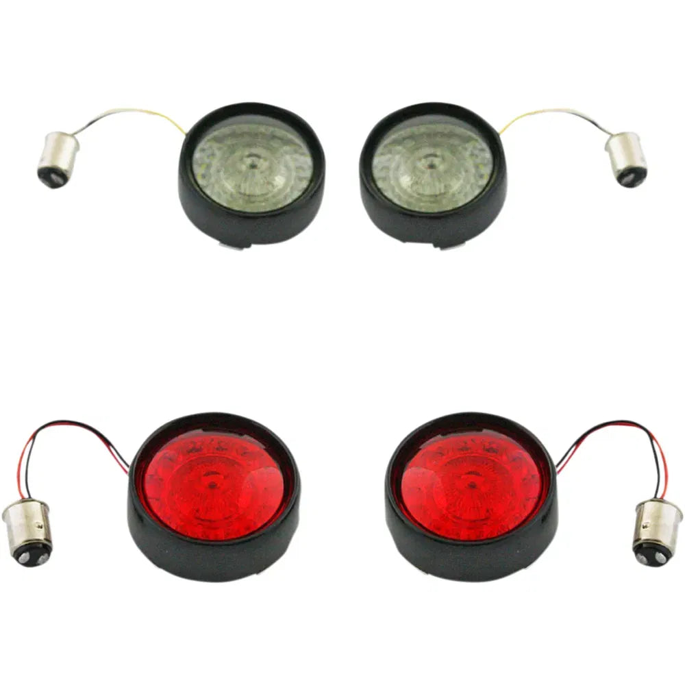 Full Bullet Turn Signal Conversion Kit - Black