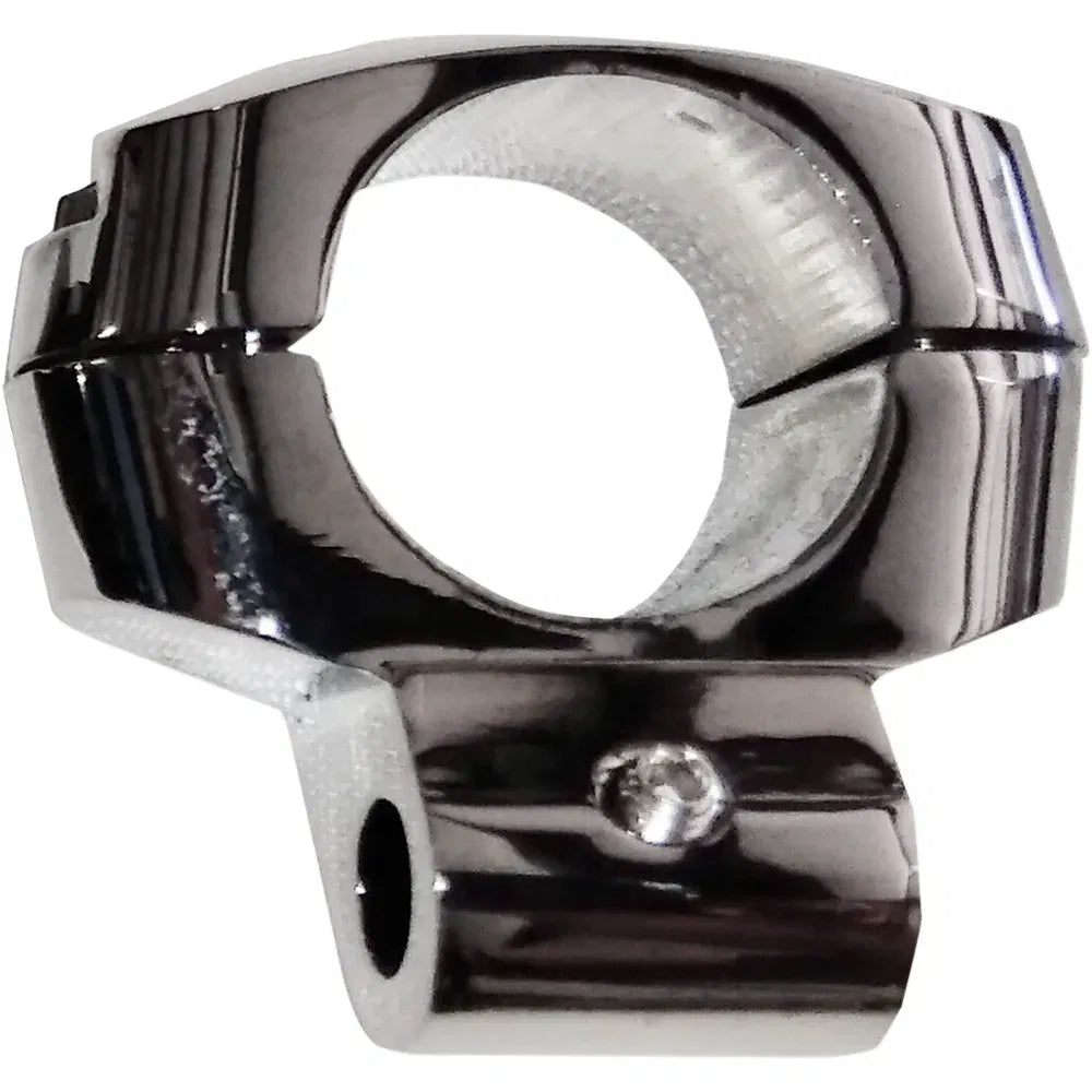 Handlebar Led Clamp - Black Chrome - 1"