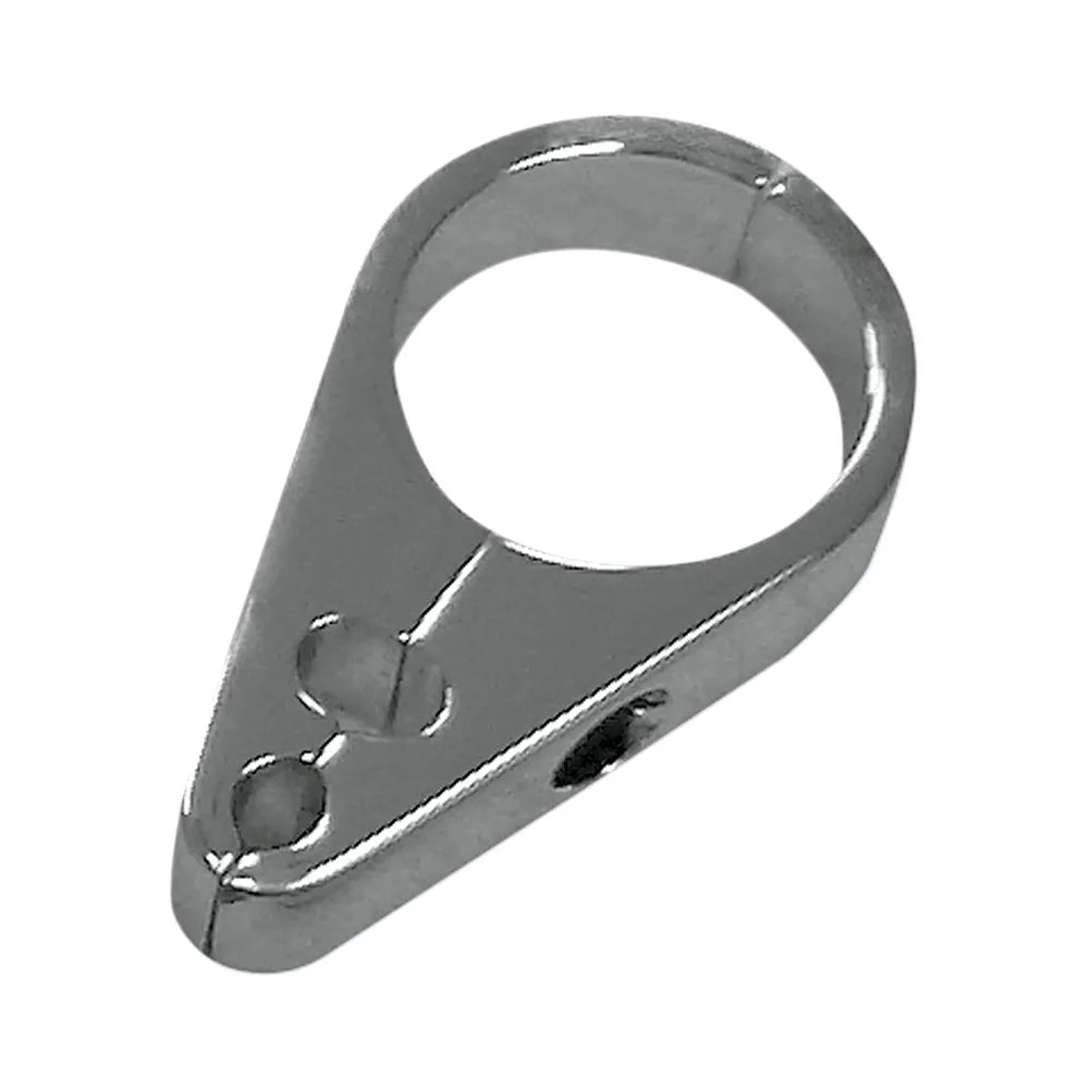 Cable Clamp - Throttle/Idle/Brake - 1-1/2" - Chrome