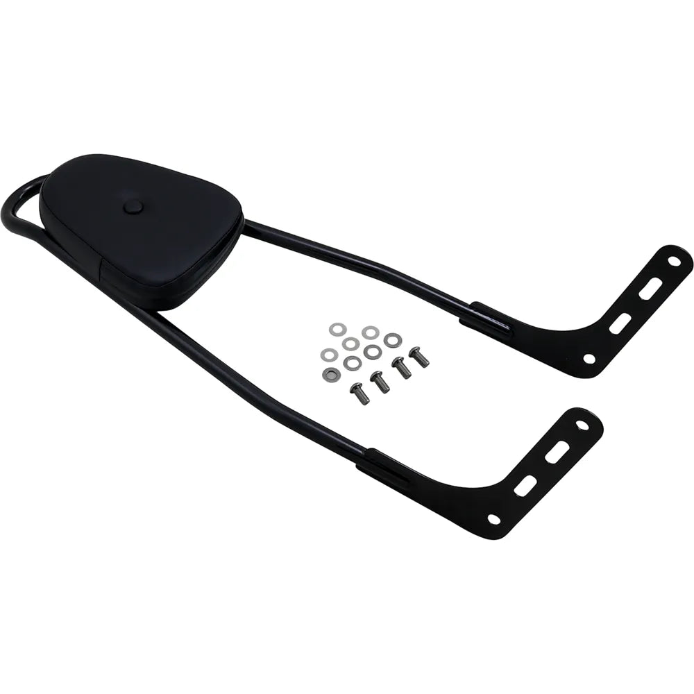 One-Piece Sissy Bar - Black - With Pad0620675