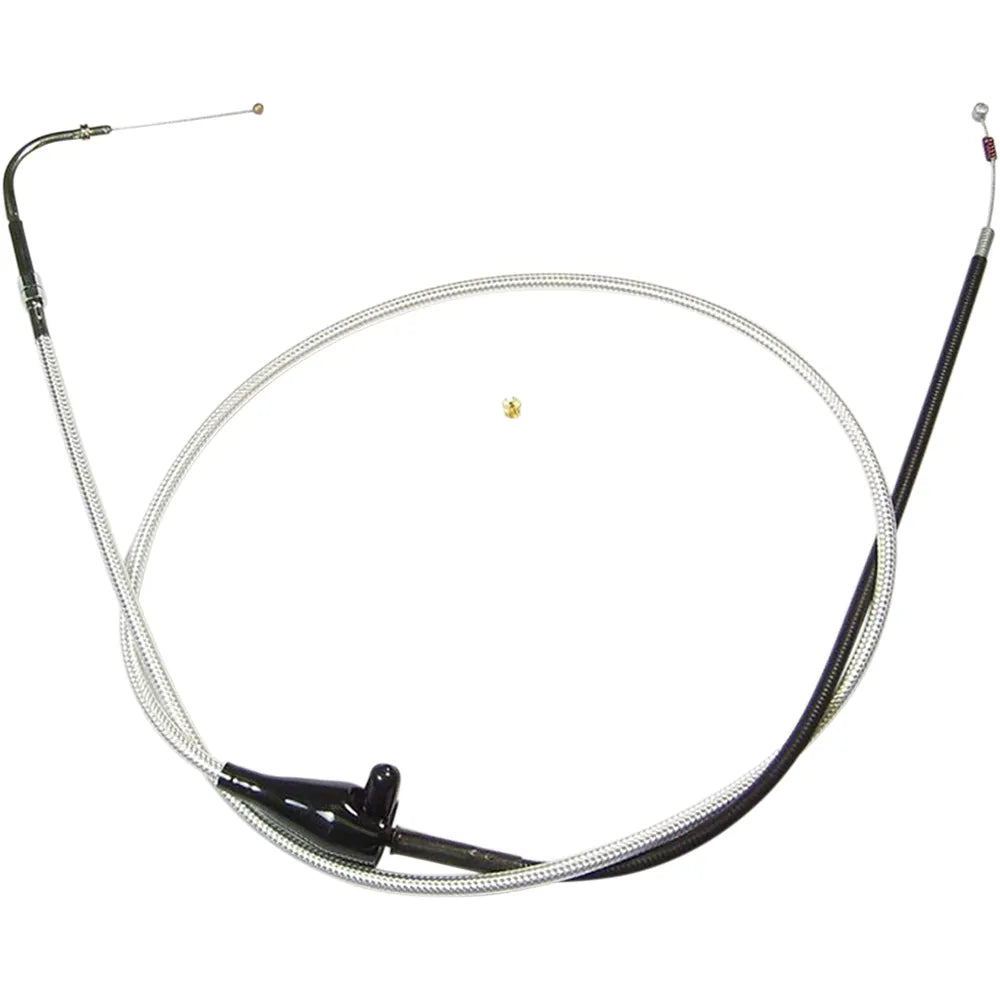 Cable trenzado Sterling Chromite II® para Harley-Davidson — Ralentí - Cable ralentí trenzado Sterling Chromite II® para Harley-Davidson - Crucero - 48-15/16"