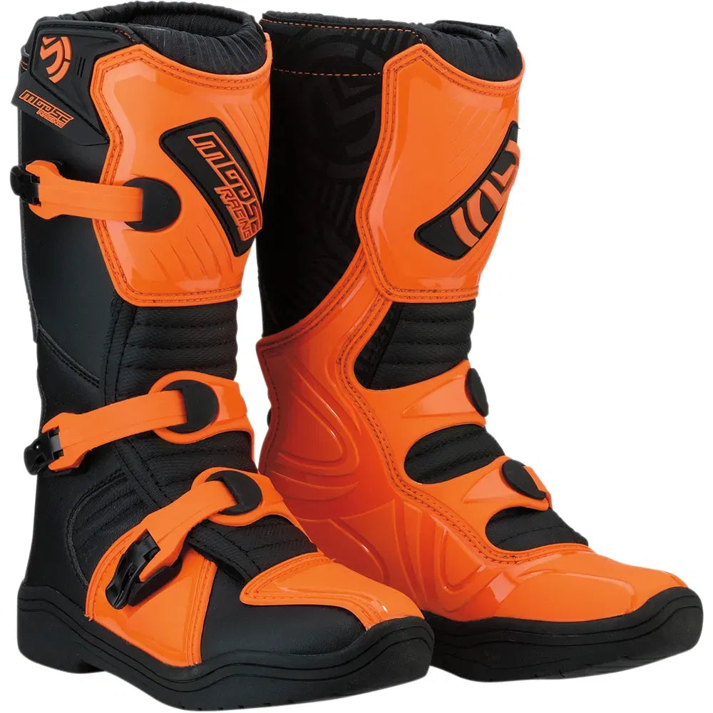 M1.3 Boots - Black/Orange - Size 1
