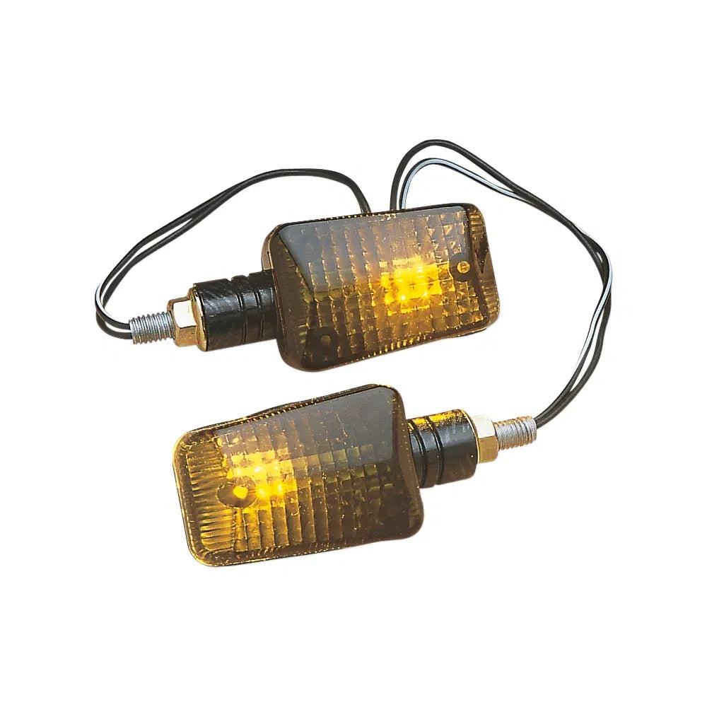 Mini Stalk Marker Lights - Carbon/Smoke