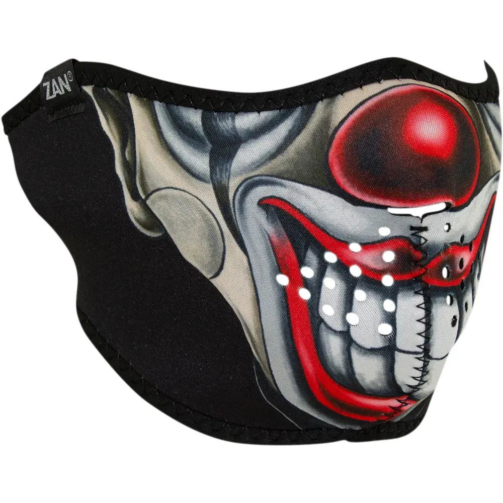 Neoprene Half-Face Mask - Chicano Clown