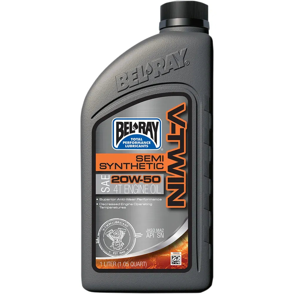 V Twin Semi Synthetic Oil - 20W50 -1 L
