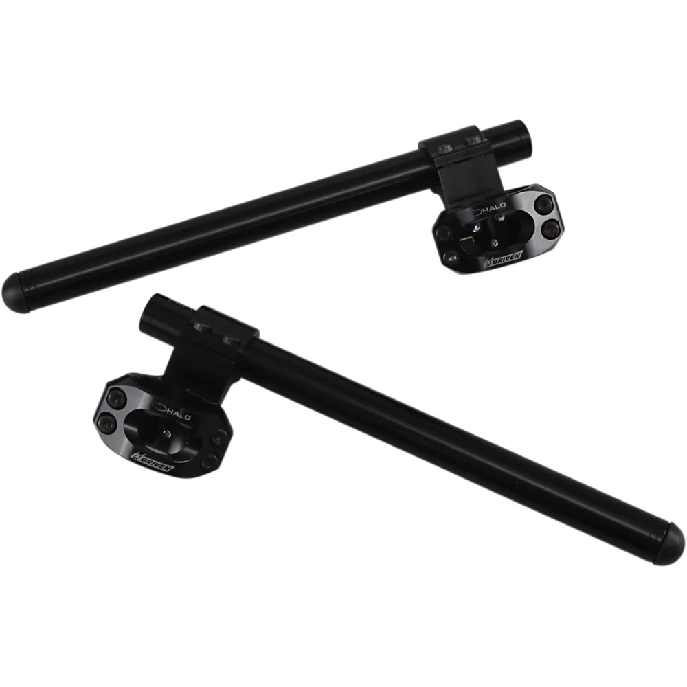 Black 41 mm Halo Riser Clip-On Handlebars