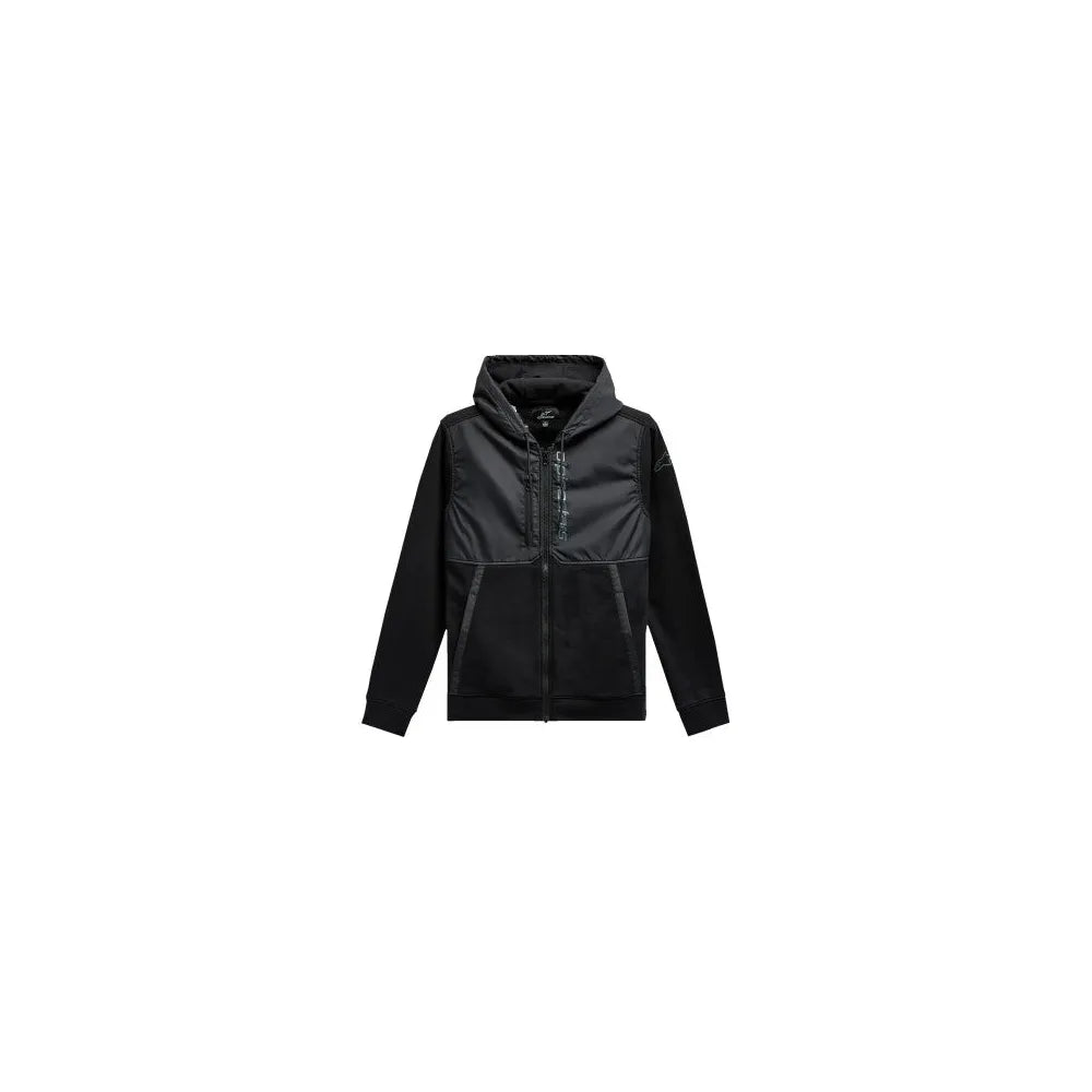 Sudadera con Capucha Alpinestars Aligned - Negro/Negro