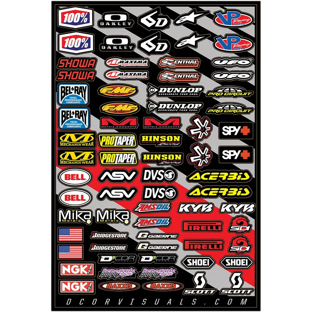 Decal Sheet - Misc. Logo 2