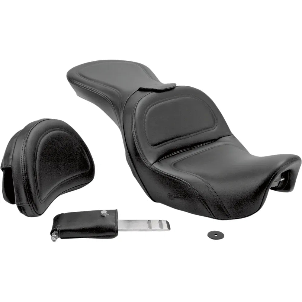 Asiento Saddlemen Explorer™ With Stitched FLD/FXD '06-'17 Black