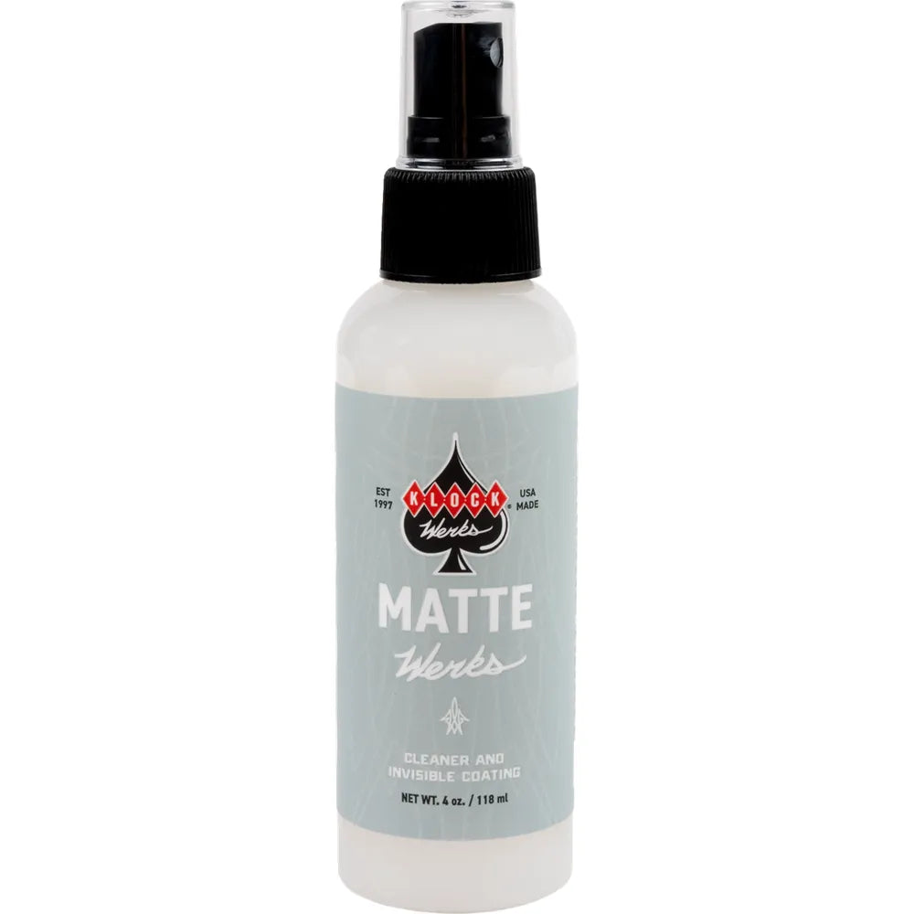 Limpiador Matte Werks - Matte Werks - 4 onzas líquidas estadounidenses. - Paquete de 12