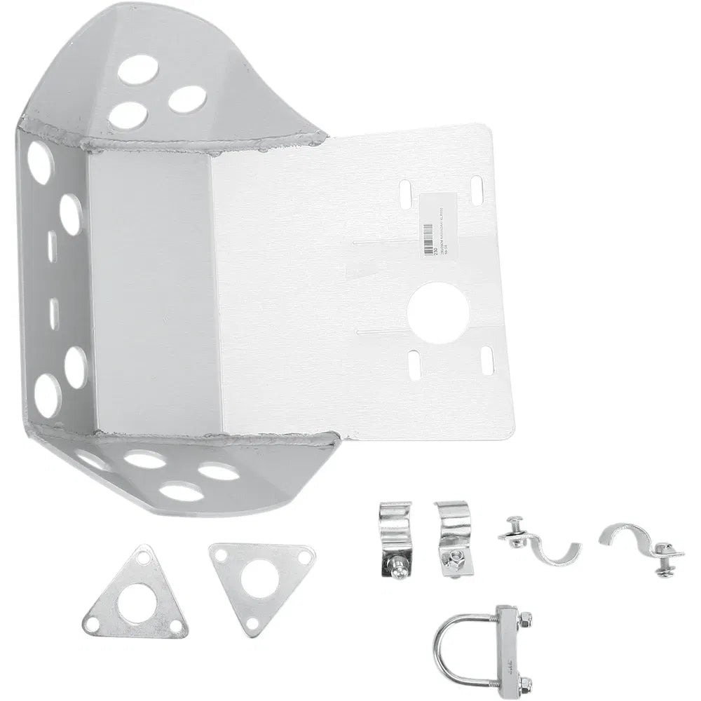 Protector de bajos de aluminio — Protector de bajos - Protector de bajos - Plata - Kawasaki - KLR 650