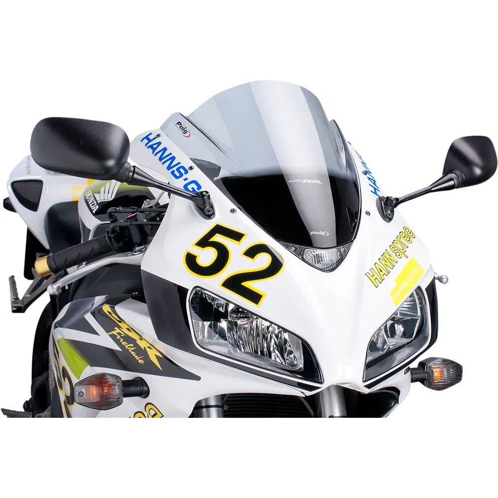 Parabrisas Z-Racing - Parabrisas de carrera - 14-1/2" - Ahumado - CBR1000RR