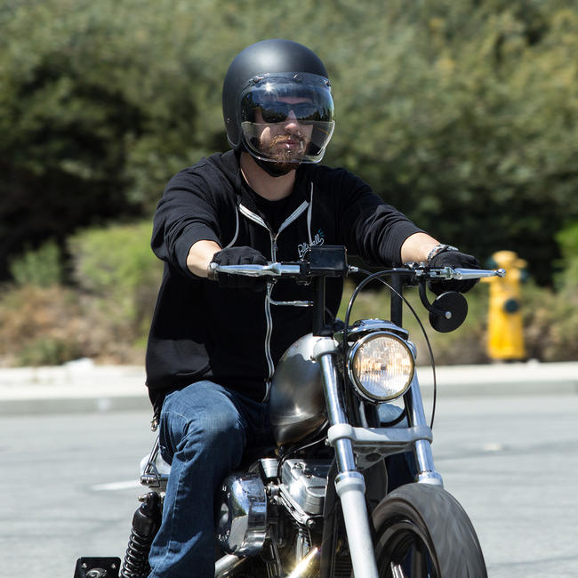 Burbuja de 3 broches para casco Biltwell - transparente