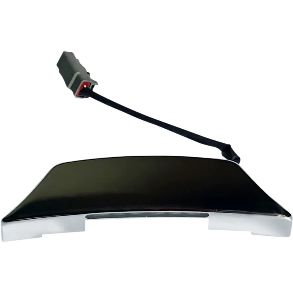 License Tag Light - Top - Chrome