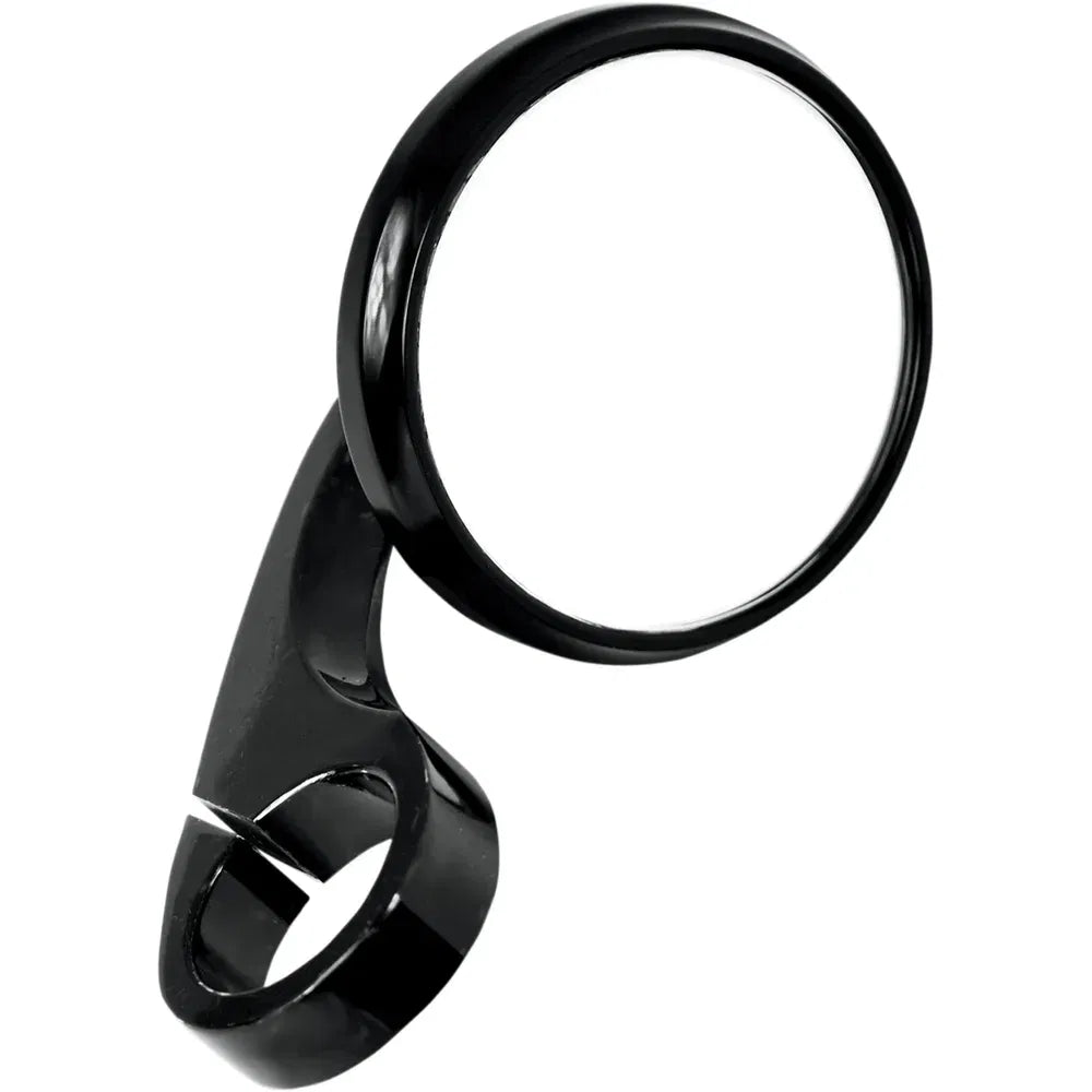 Shooter Mirror - 7/8" - Black