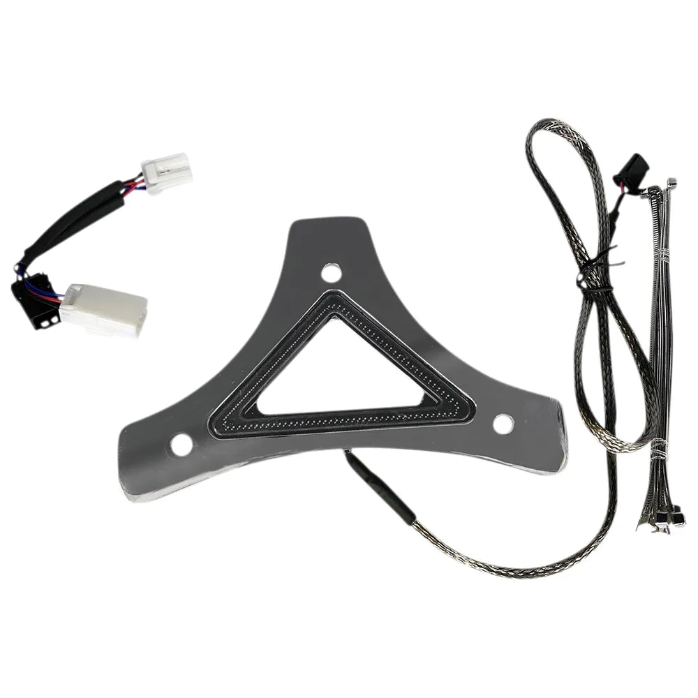 LED Backrest Light - Run/Brake - Chrome