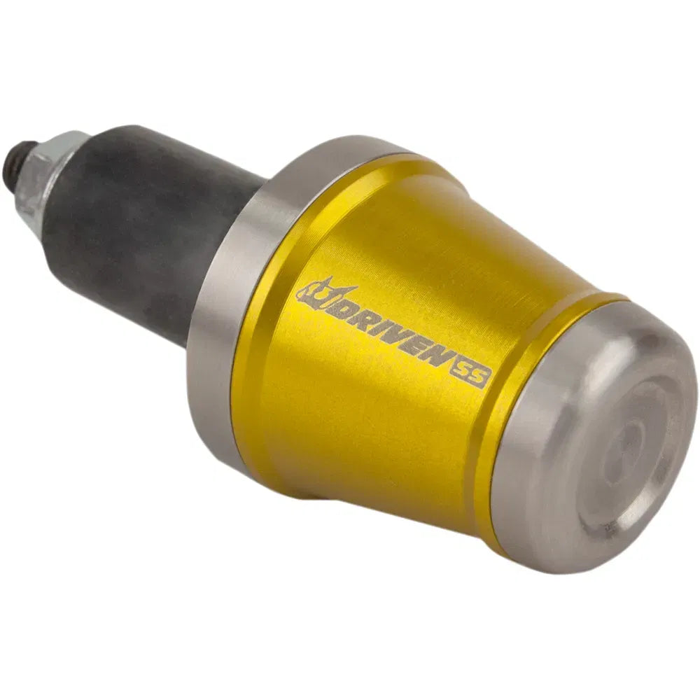 Bar End Weight - Stainless Steel/Gold