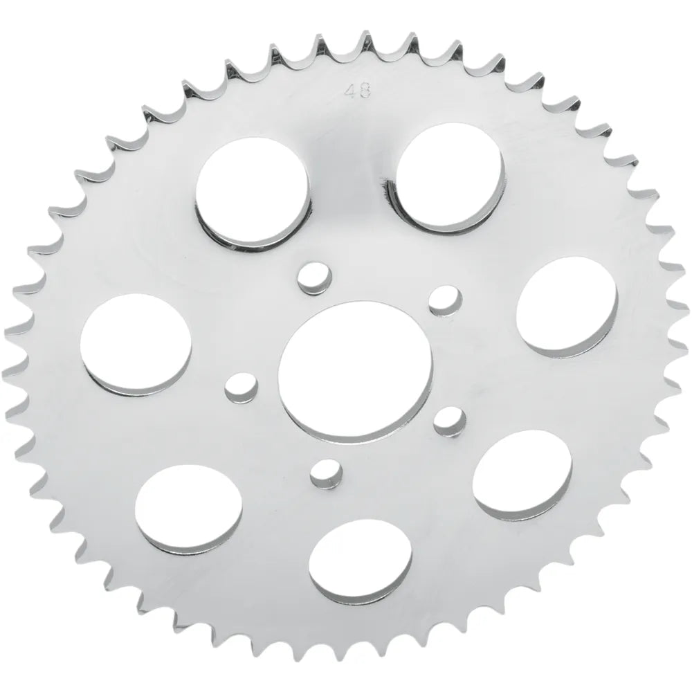 Sprockets trasera cromada abombada 48 dientes