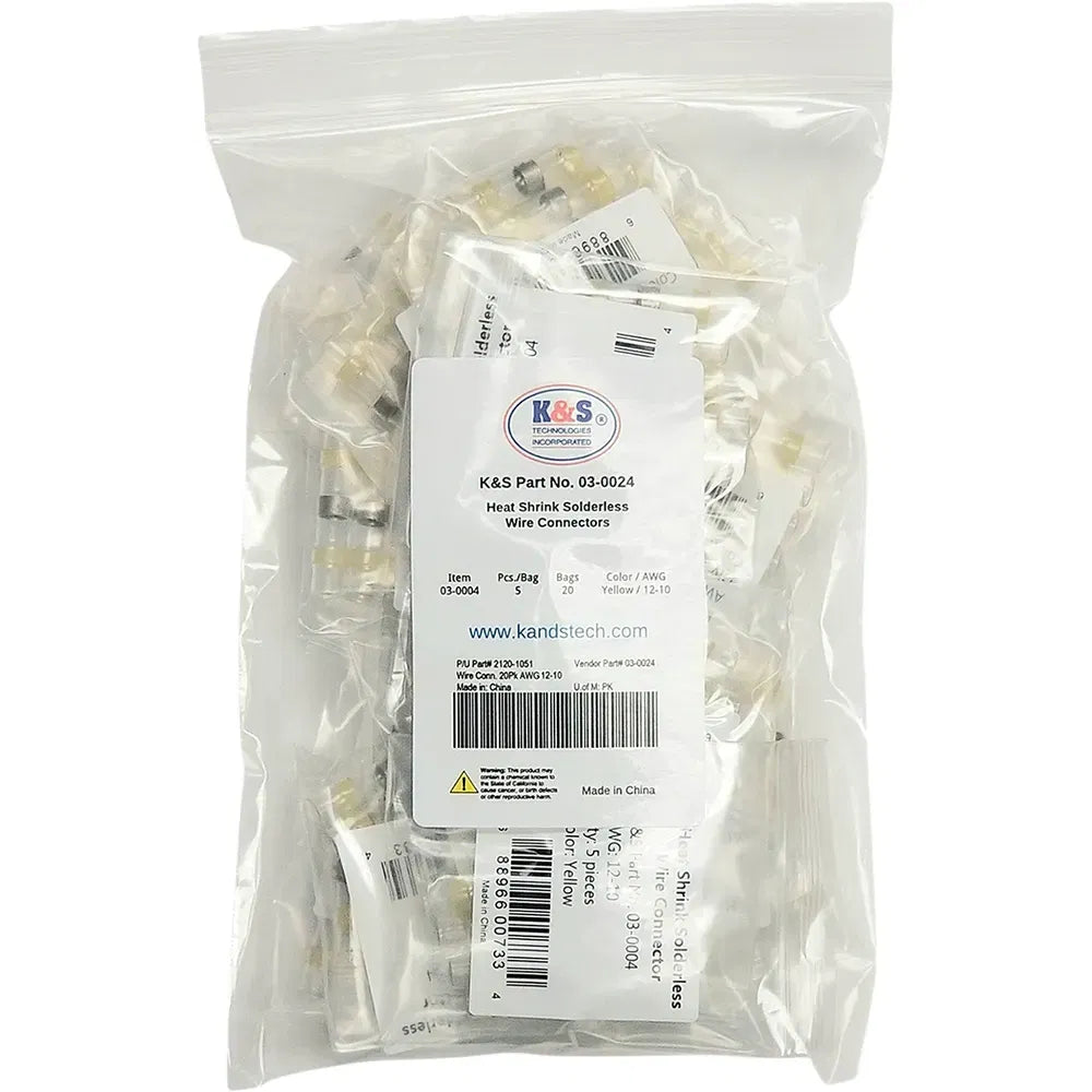 Wire Connector - 20PK - AWG 12-10