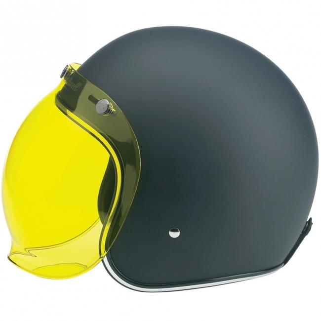Burbuja de 3 broches para casco Biltwell - amarillo