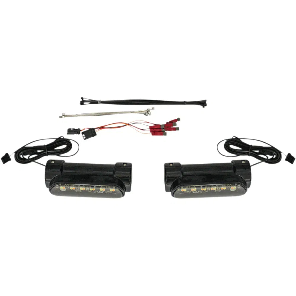 Engine Guard Light - Universal - Black