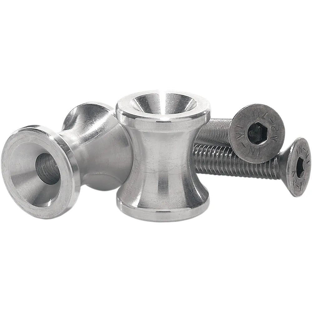 Swingarm Spool - Silver - 10 mm