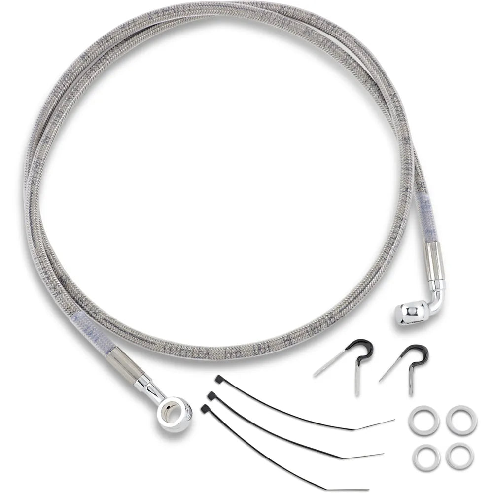 Linea de freno Delantero (superior) Acero inoxidable