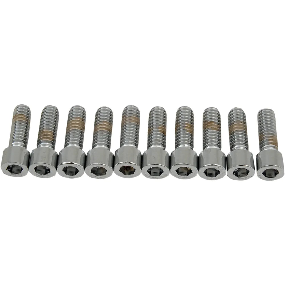 Tornillos allen estriado 1/4-20 X 3/4" cromo