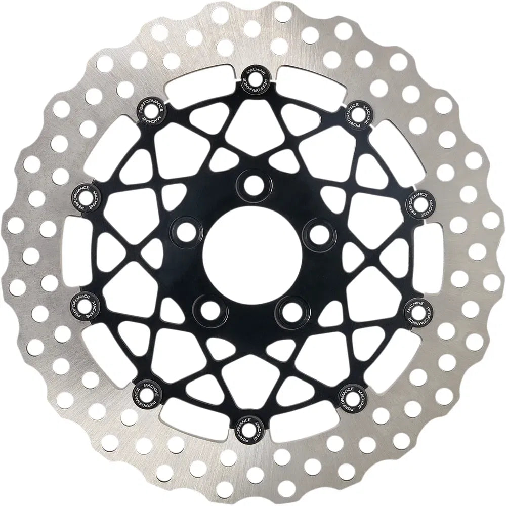 Front Rotor - 11.8" - Speedstar - Black