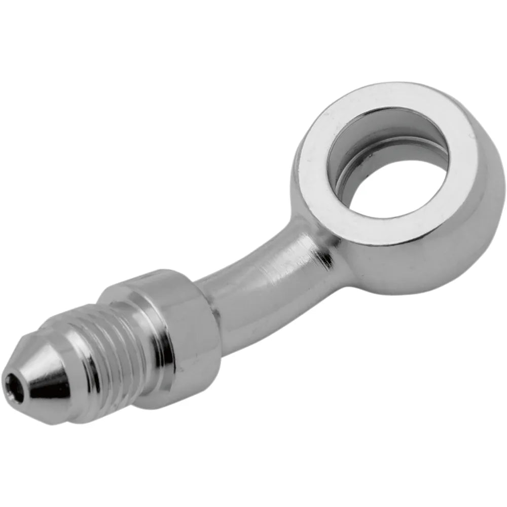 Conector de linea de frenos cromo 3/8" - 35°
