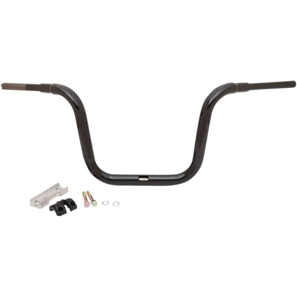 Black 12" Grande Traditional Ape Hanger Handlebar