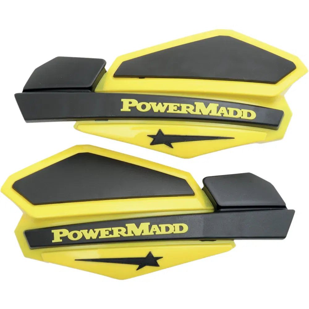 Handguards - Suzuki Yellow/Black