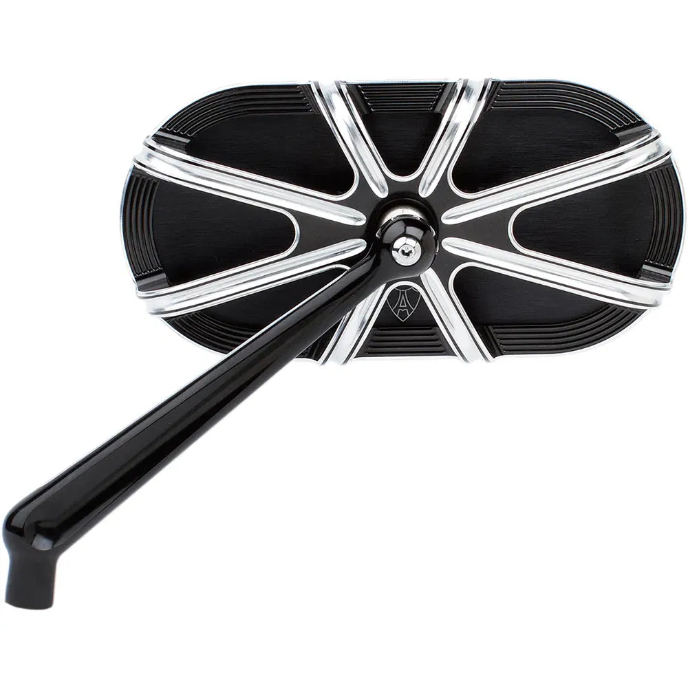 10 Gauge Mirror - Black - Left